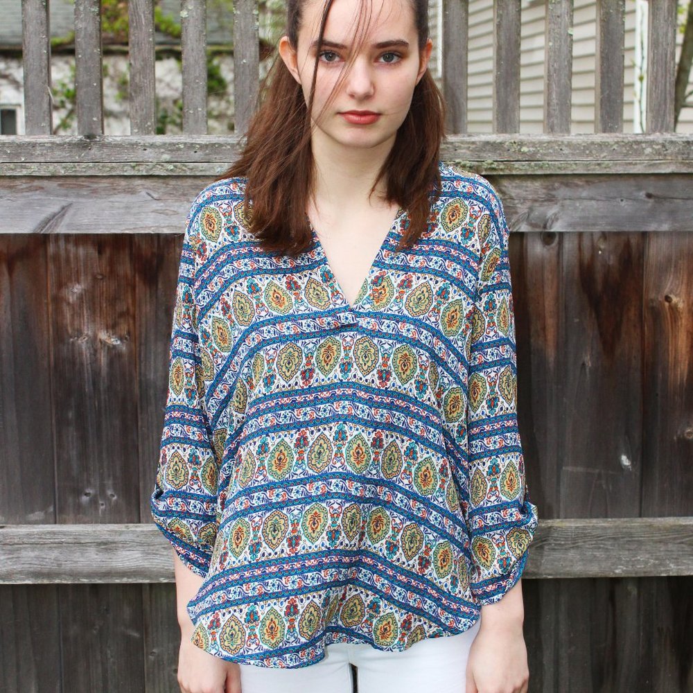 Lush Pattern Blouse